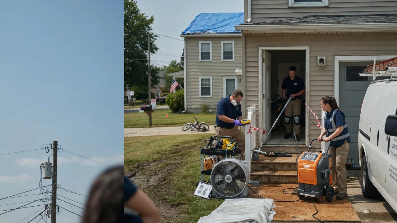 Water Damage Repair in Helmetta, NJ near me